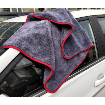 60 * 90 Coral Velvet Water-absorbing Car Towel