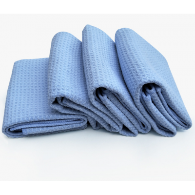 Microfiber glass cleaning towel