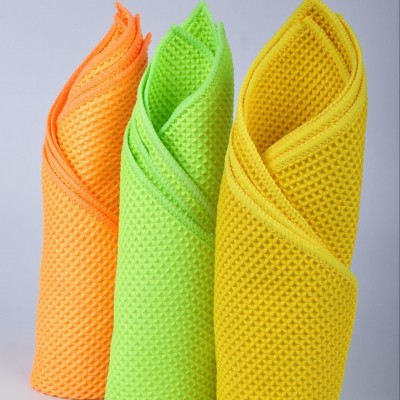 micro fiber duster cleaning microfiber waffle cloth towels