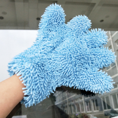 Dishwashing mitt microfiber thickened household kitchen dishwashing mitt