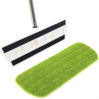 Professional Microfiber Floor Dust Mop with 17" Washable Pad