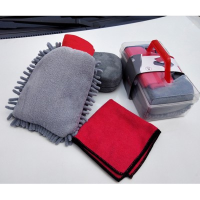 Car Wash Clean Mitt Kit 3in1 in Box