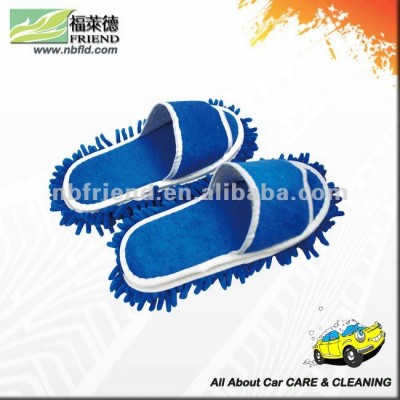 FT-012 2012 fashional floor cleaning slipper with mop