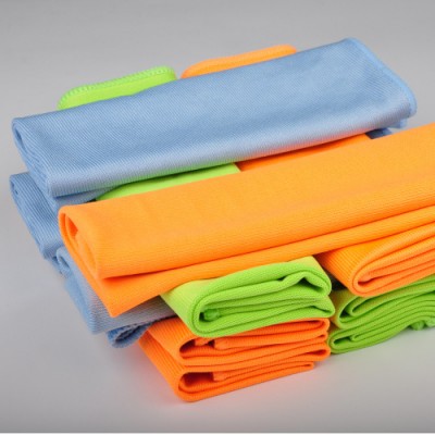 Car Microfiber Glass Cleaning Towel