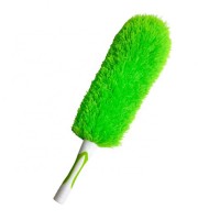 high quality cleaning duster superfine Fluffy Microfiber Long High Ceiling Cleaning Duster With Plastic Handle